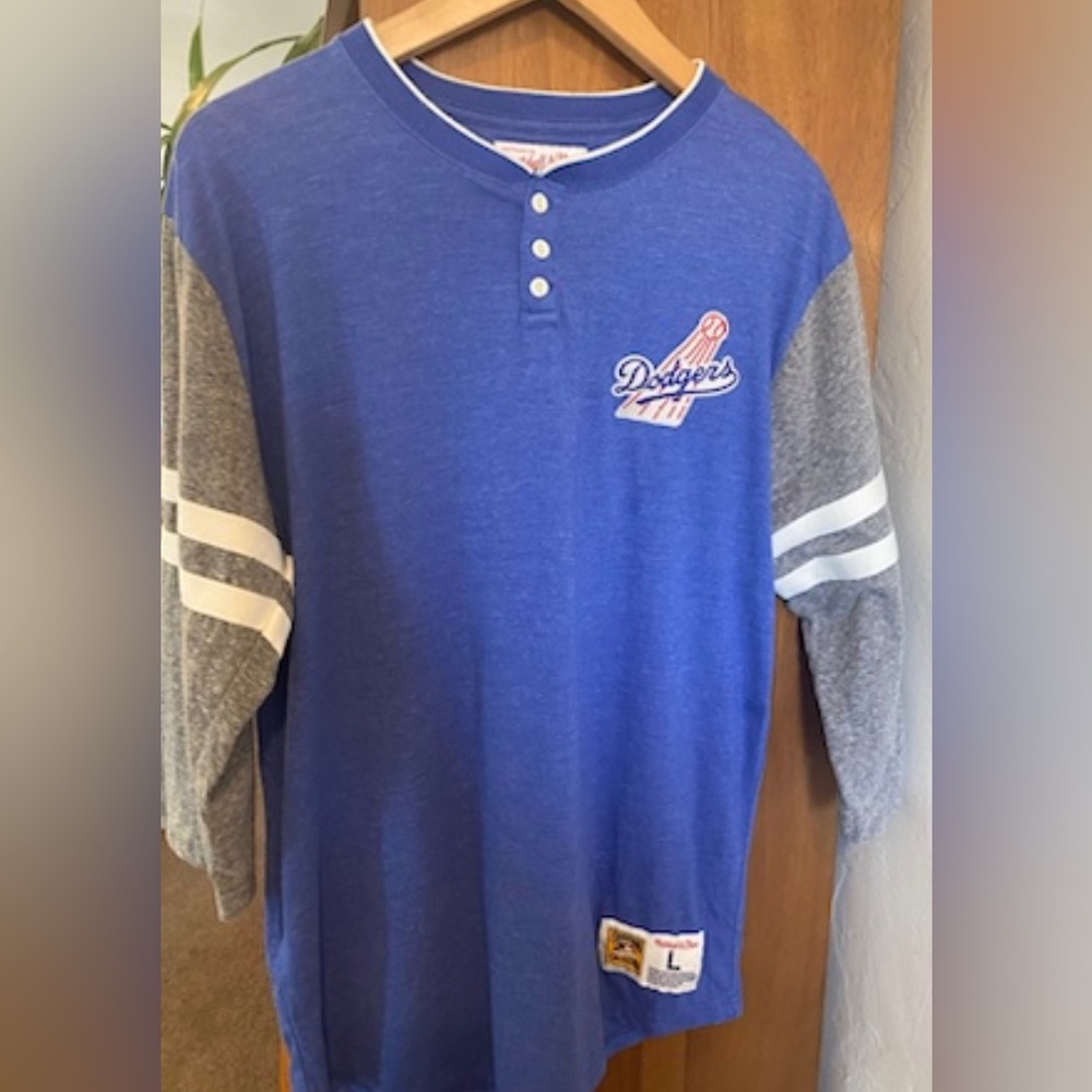 Mitchell & Ness Dodgers Cooperstown Collection Top Size Large